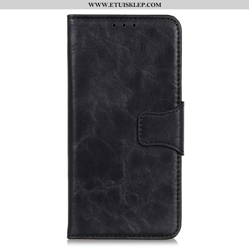 Etui Folio do Samsung Galaxy A13 5G / A04s Dwustronne Zapięcie Ze Skóry Dwoinowej